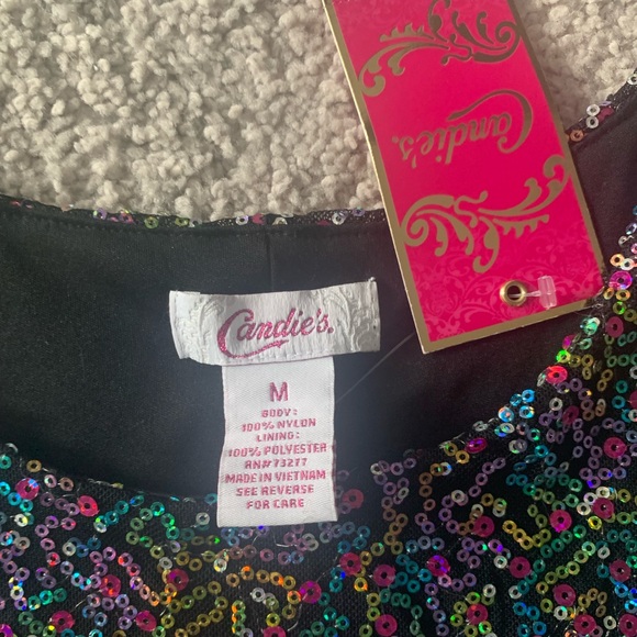 Sequin Mini Dress NWT - Picture 3 of 5